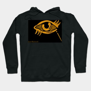 Janet Blackwell eye design merch Hoodie